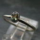 Genuine Alexandrite Gem Silver Ring From Russia - Size 7 - 1.47 Grams