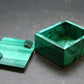 Rich Vibrant Green Malachite Box From Congo - 2.0" - 116.21 Grams