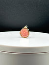 Natural Rhodochrosite Pendant in Sterling Silver | Pink Crystal Necklace Charm | Jewelry Gift