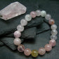 Morganite Genuine Bracelet ~ 7 Inches ~ 10mm Round Beads