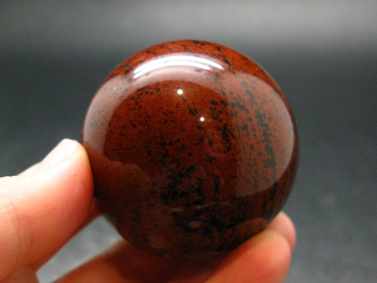 Mahogany Obsidian Sphere From Mexico - 1.9"