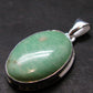 Rare Variscite Silver Plated Pendant from Utah - 1.4" - 6.00 Grams