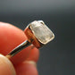 Euclase Crystal Silver Ring From Brazil - Size 6 - 1.98 Grams