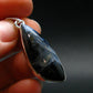 Natural Pietersite Polished Silver Plated Pendant from Namibia - 1.6" - 4.74 Grams