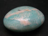Rich Green Amazonite Tumbled Stone From Madagascar - 2.0"