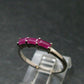 Star Ruby Sterling Silver Ring- Size 7 - 1.54 Grams