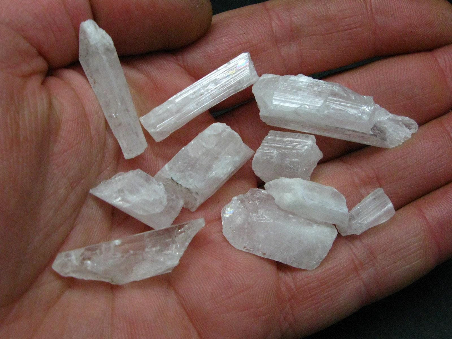 Nice Lot of 10 Danburite Crystals From Mexico - 200 Carats