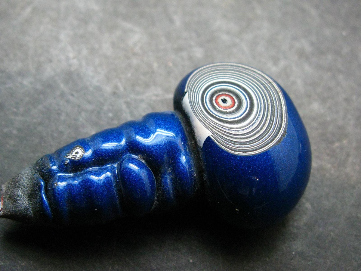 Very Cool Fordite "Detroit Motor City Agate" from Michigan - 1.9"- 9.29 Grams