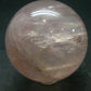 Star Rose Quartz Sphere Ball From Brazil - 2.0"