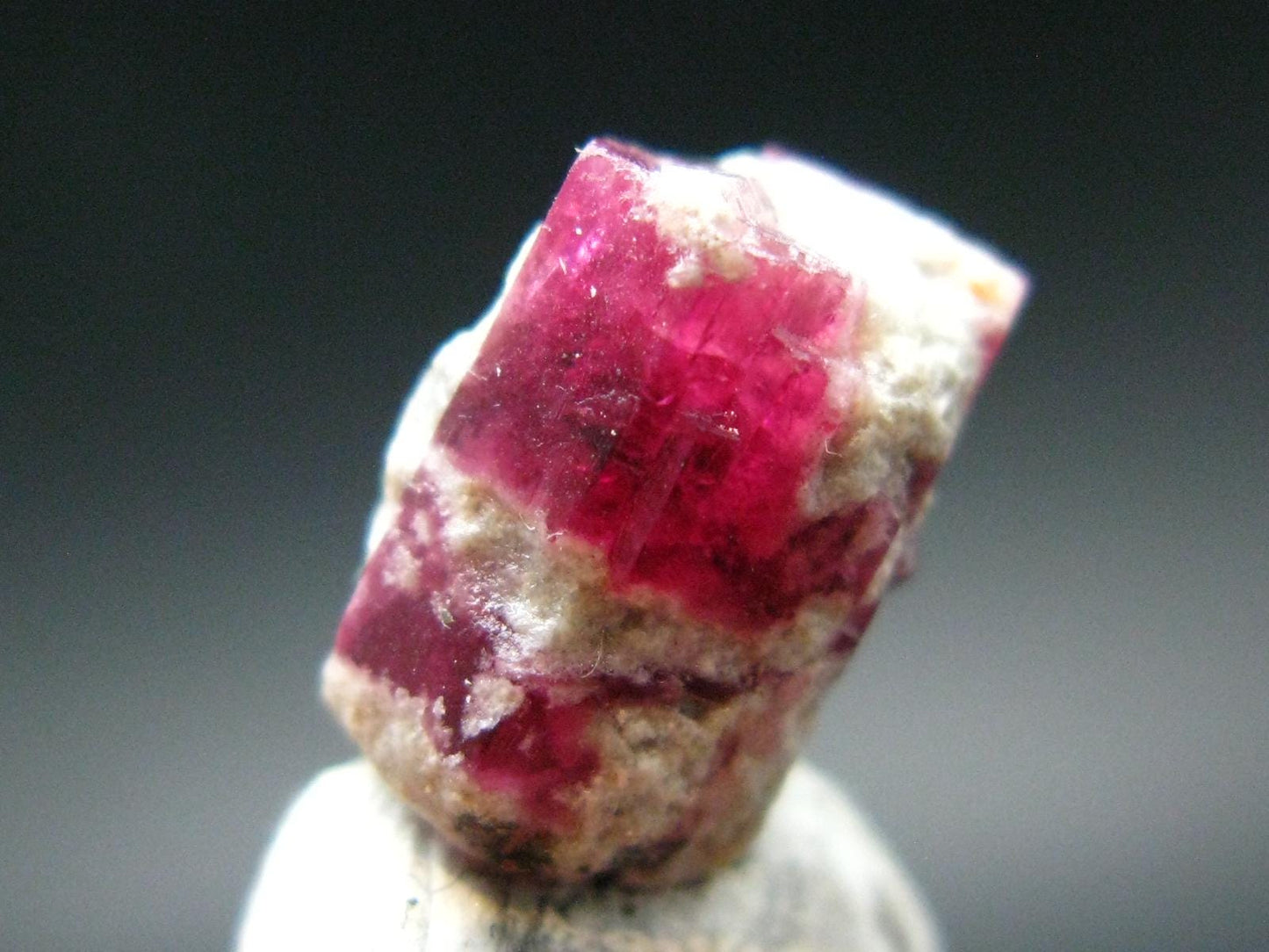 Nice Rare Gem Bixbite Red Emerald Beryl DT Crystal From Utah USA - 5.74 Carats