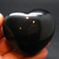 Black Obsidian Heart From Mexico - 1.8"