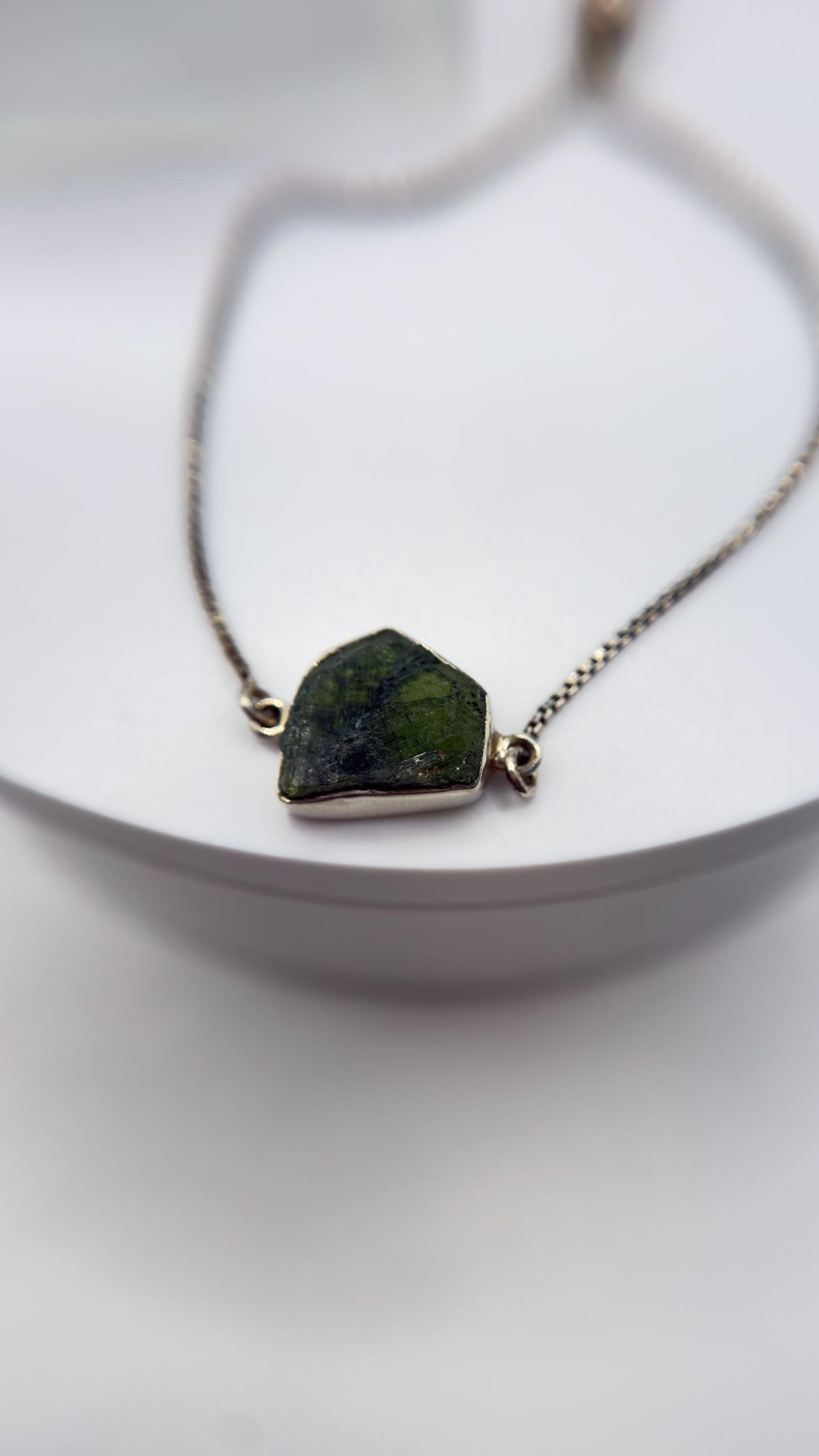 Alexandrite Adjustable Bracelet Raw Color Change Stone Silver Slider Bracelet June Birthstone Gift