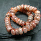 Sunstone Genuine Bracelet ~ 7 Inches ~ 7mm Rondelle Beads