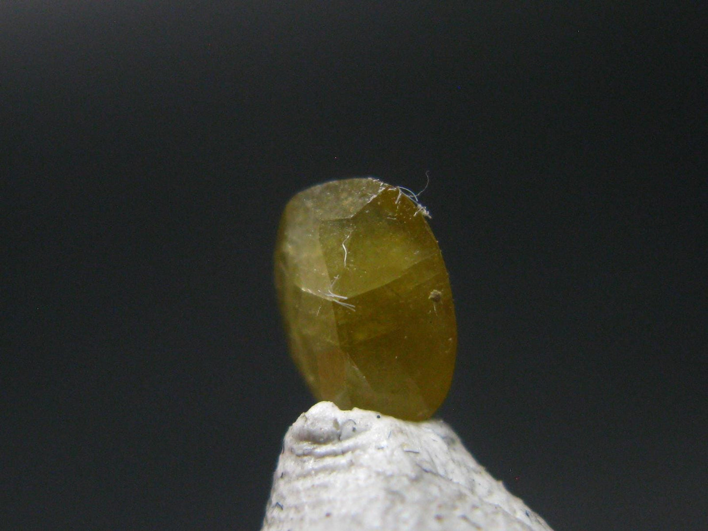 Rare Gem Siderite Cut Stone from Bolivia - 0.42 Carats