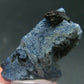 Large Benitoite Crystal From California with Neptunite - 105 Carats - 1.4"