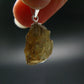 Rare Enstatite Crystal 925 Silver Pendant From Tanzania - 0.9" - 1.84 Grams