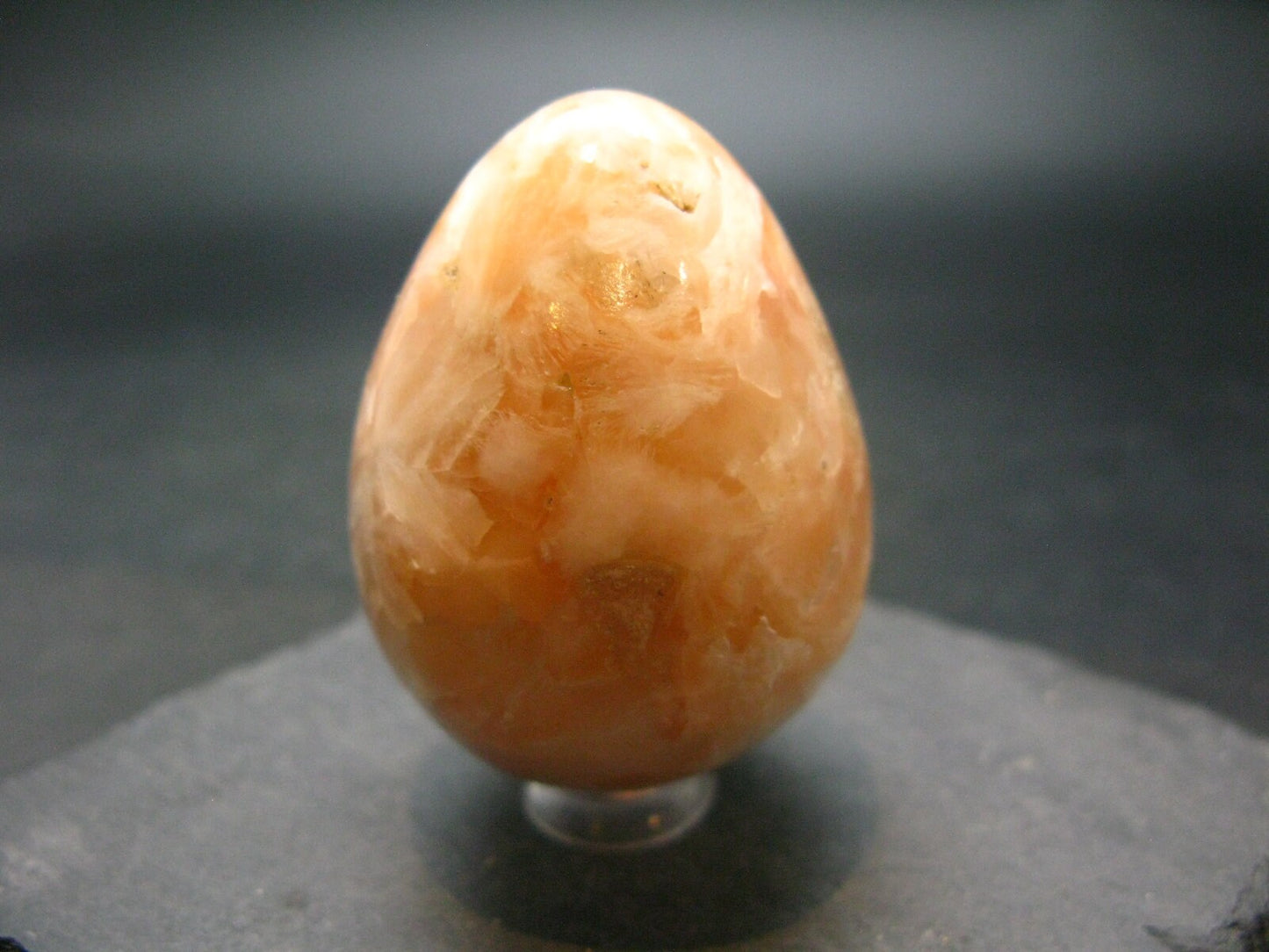 Unique Stilbite Egg From India - 2.0"