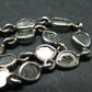 Very Rare Diamond Crystal Bracelet In Sterling Silver - 7"
