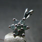 Genuine Alexandrite Gem Silver Pendant From Russia - 0.93 Grams - 0.56 TCW