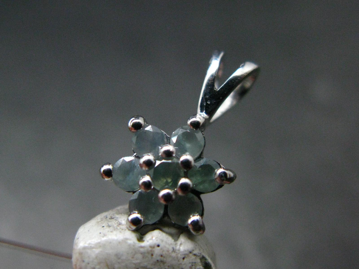 Genuine Alexandrite Gem Silver Pendant From Russia - 0.93 Grams - 0.56 TCW