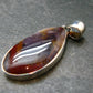 Cacoxenite Super 7 Silver Pendant From Brazil - 1.5" - 4.36 Grams