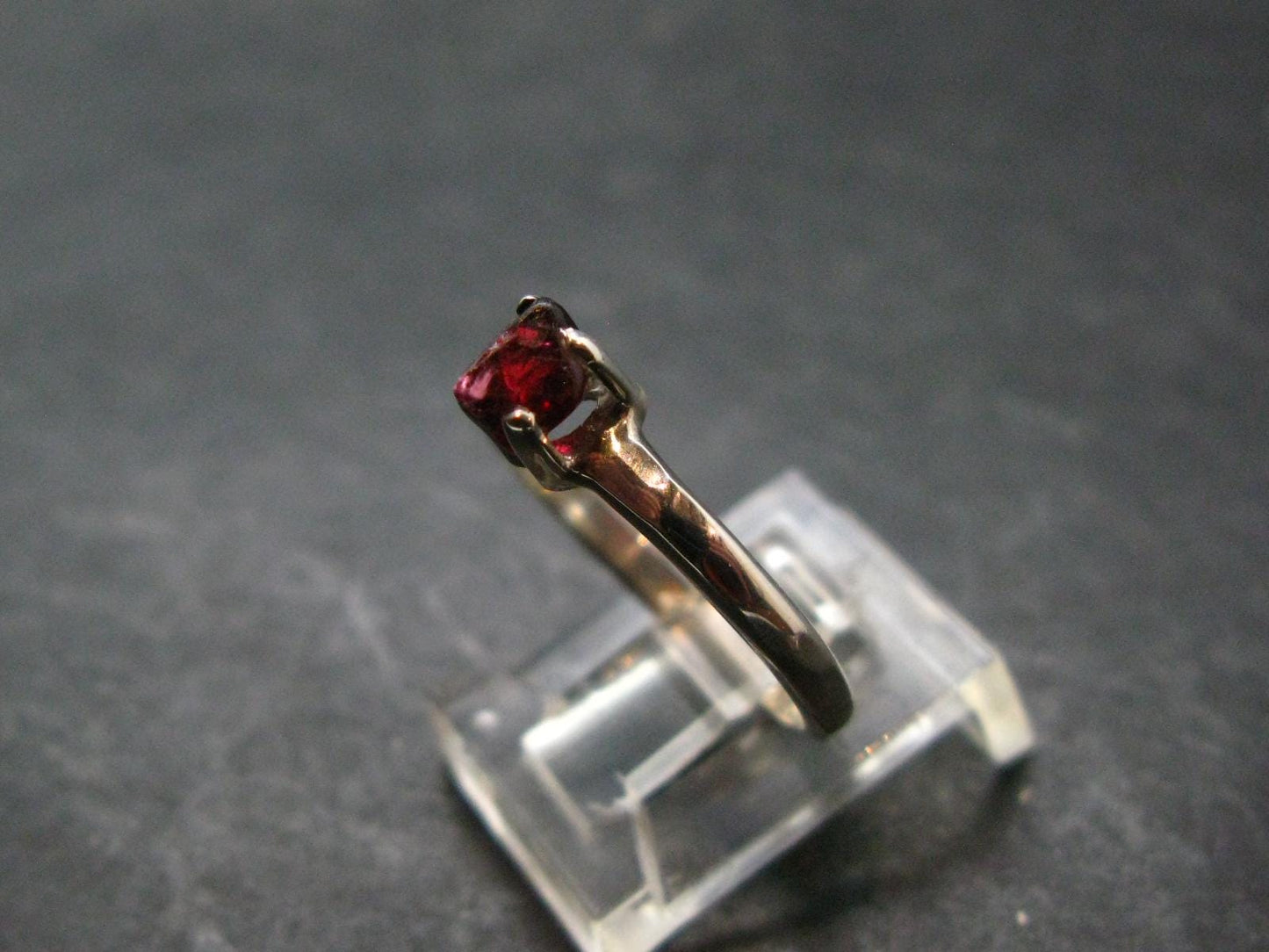 Spinel Ring From Tanzania - Size 8.25 - 2.0 Grams
