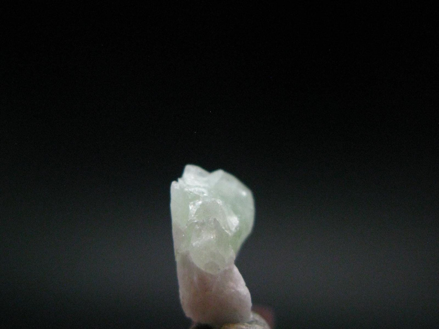 Green Herderite Crystal from Pakistan - 2.25 Carats - 0.4"