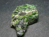 Gemmy Raw Natural Intense Forest Green Chrome Diopside Raw Piecet from Russia - 1.7"