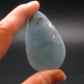Stunning Lemurian Aquatine Blue Calcite Cabochon From Argentina - 2.2" - 23.30 Grams
