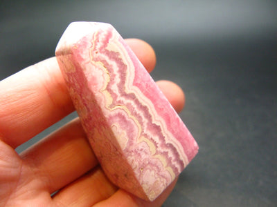 Beautiful Rhodochrosite Obelisk Pyramid from Argentina - 2.0"