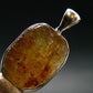 Rare Herderite Crystal Silver Pendant from Brazil - 1.1" - 3.22 Grams