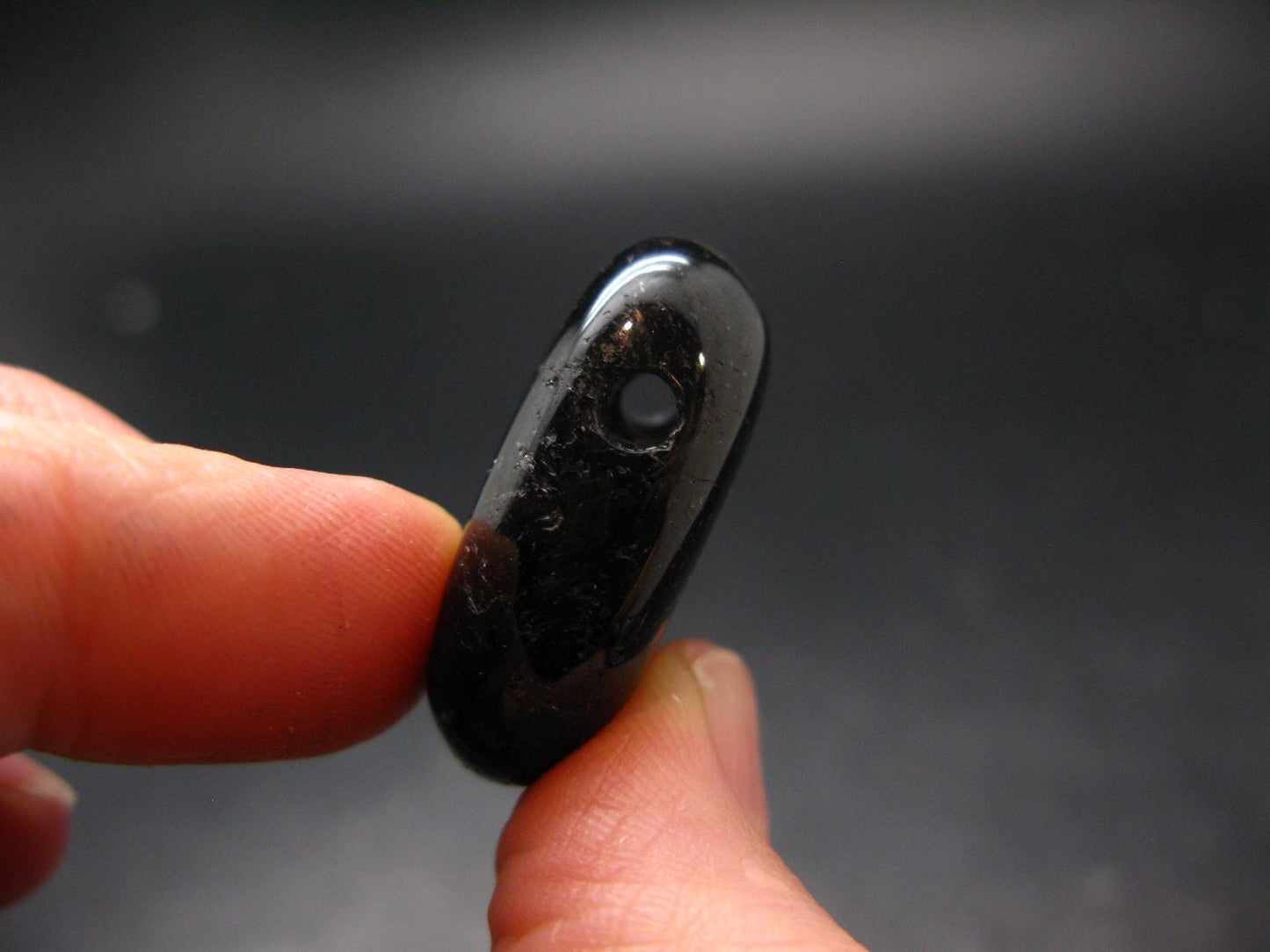 Nuumite Nuummite Metal Free Pendant From Greenland - 1.1" - 12.67 Grams