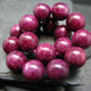 AAA Grade Ruby Genuine Bracelet ~ 7 Inches ~ 12mm Round Beads
