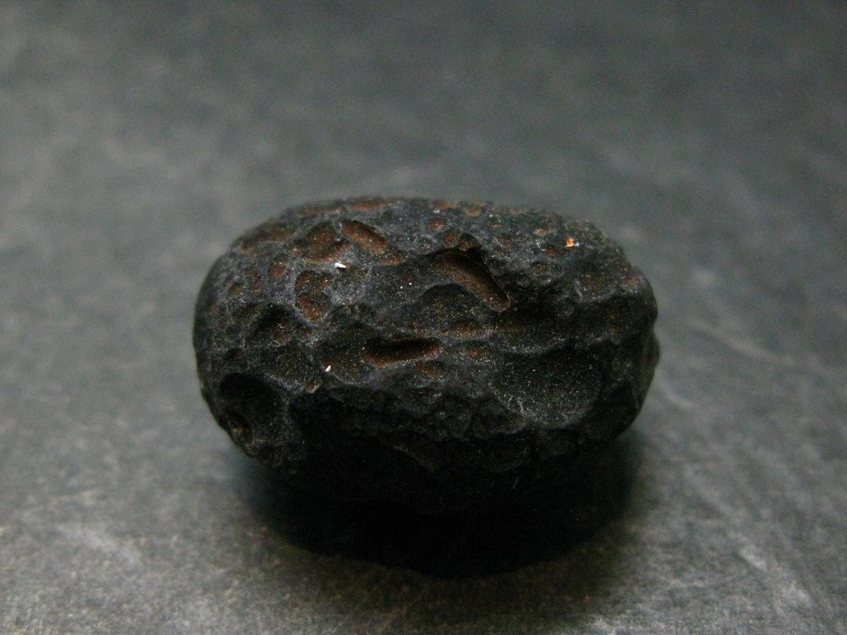 Rare Saffordite Cintamani Stone Pseudotektite Piece from Arizona USA - 37.90 Carats - 0.9"