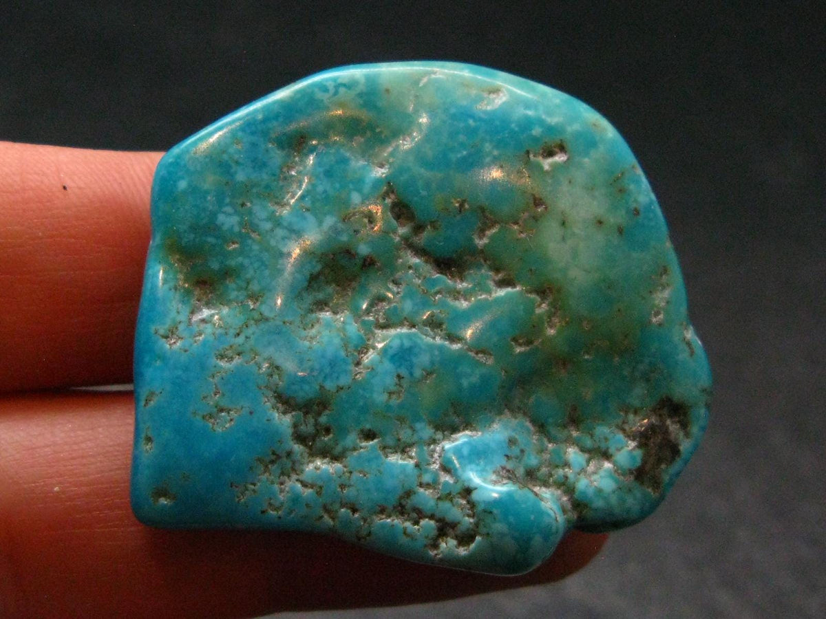 Genuine Tumbled Turquoise from Arizona, USA - 1.5" - 9.93 Grams