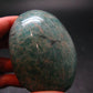 Rich Green Amazonite Tumbled Stone From Madagascar - 2.7"