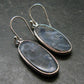 Natural Pietersite Silver Earrings from Namibia - 1.8" - 6.30 Grams