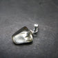 Bytownite Golden Labradorite Silver Pendant From Mexico - 0.6"
