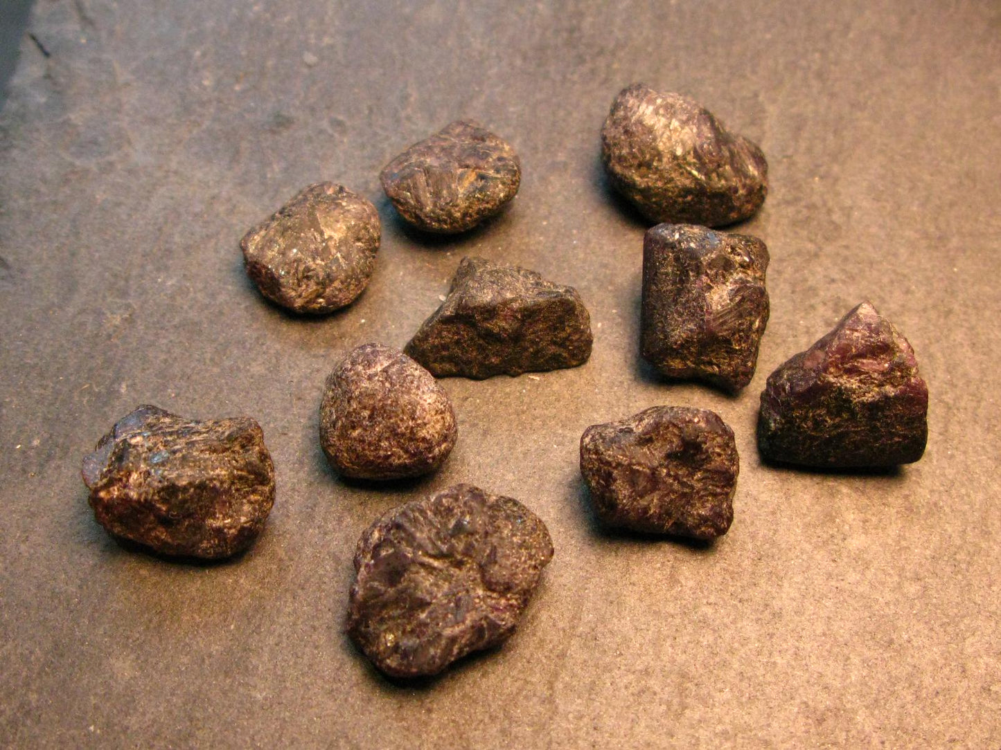 Lot of 10 Rare Alexandrite Chrysoberyl Crystals From Brazil - 83.05 Carats