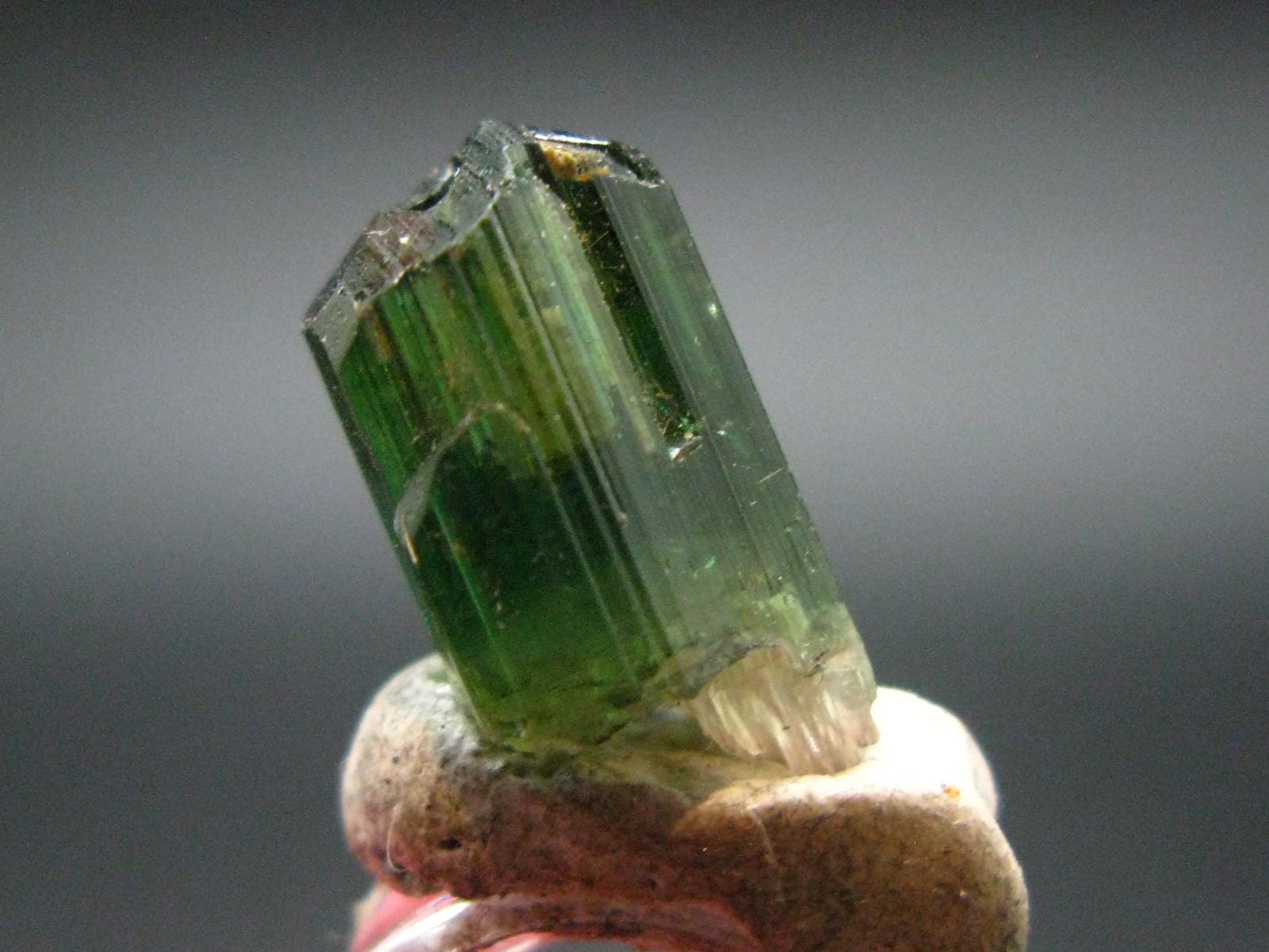 Green Tourmaline Crystal From Brazil - 0.6" - 9.60 Carats