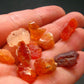 Lot of 10 Fire Opal Pieces From Mexico - 35.30 Carats