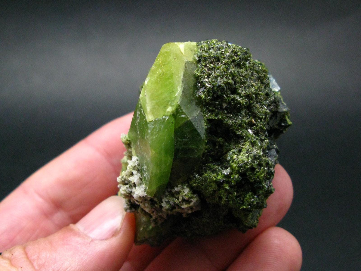 Rare Titanite Sphene Crystal Cluster From Madagascar - 2.4"