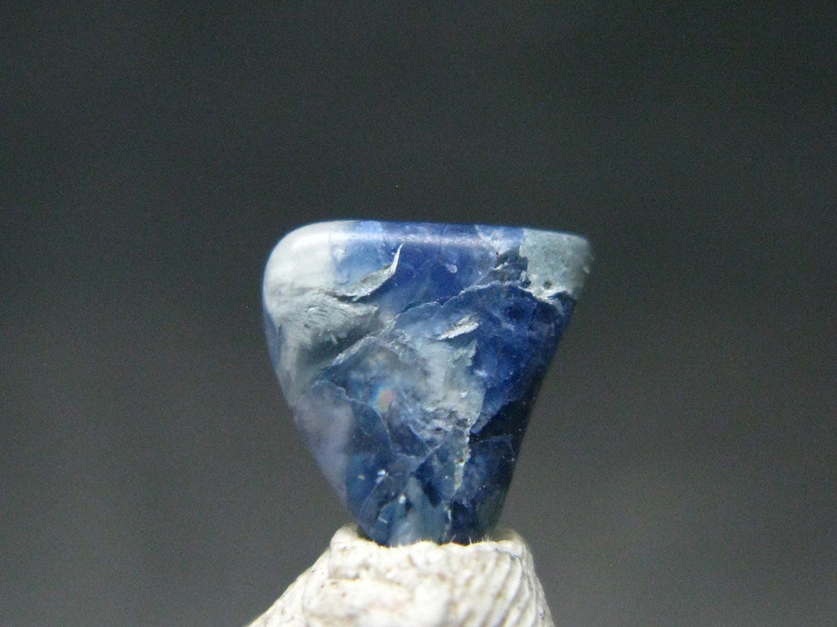 Gem Benitoite Polished Stone From California - 1.35 Carats - 8x7mm