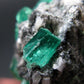 Emerald Beryl Crystals On Matrix From Colombia - 1.9"