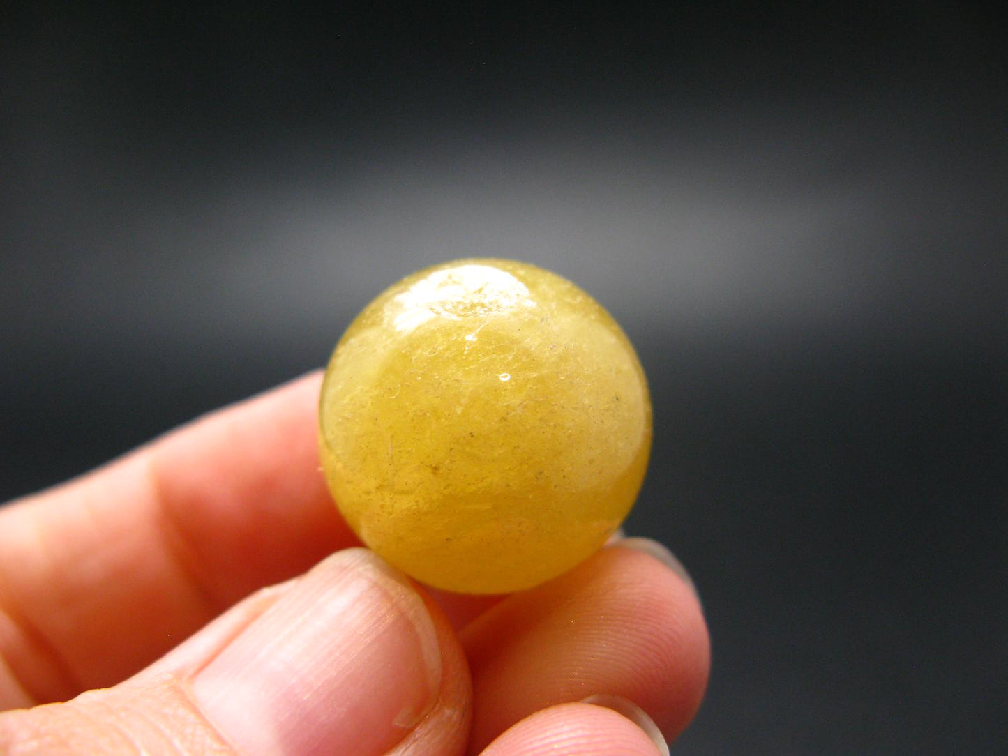 Rare Agni Gold Danburite Sphere From Tanzania - 60.55 Carats - 0.7"