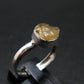 Rare Agni Gold Danburite Silver Ring From Tanzania - 1.89 Grams - size 7
