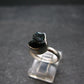 Blue Lazulite Silver Ring From Pakistan - Size 6 - 2.67 Grams