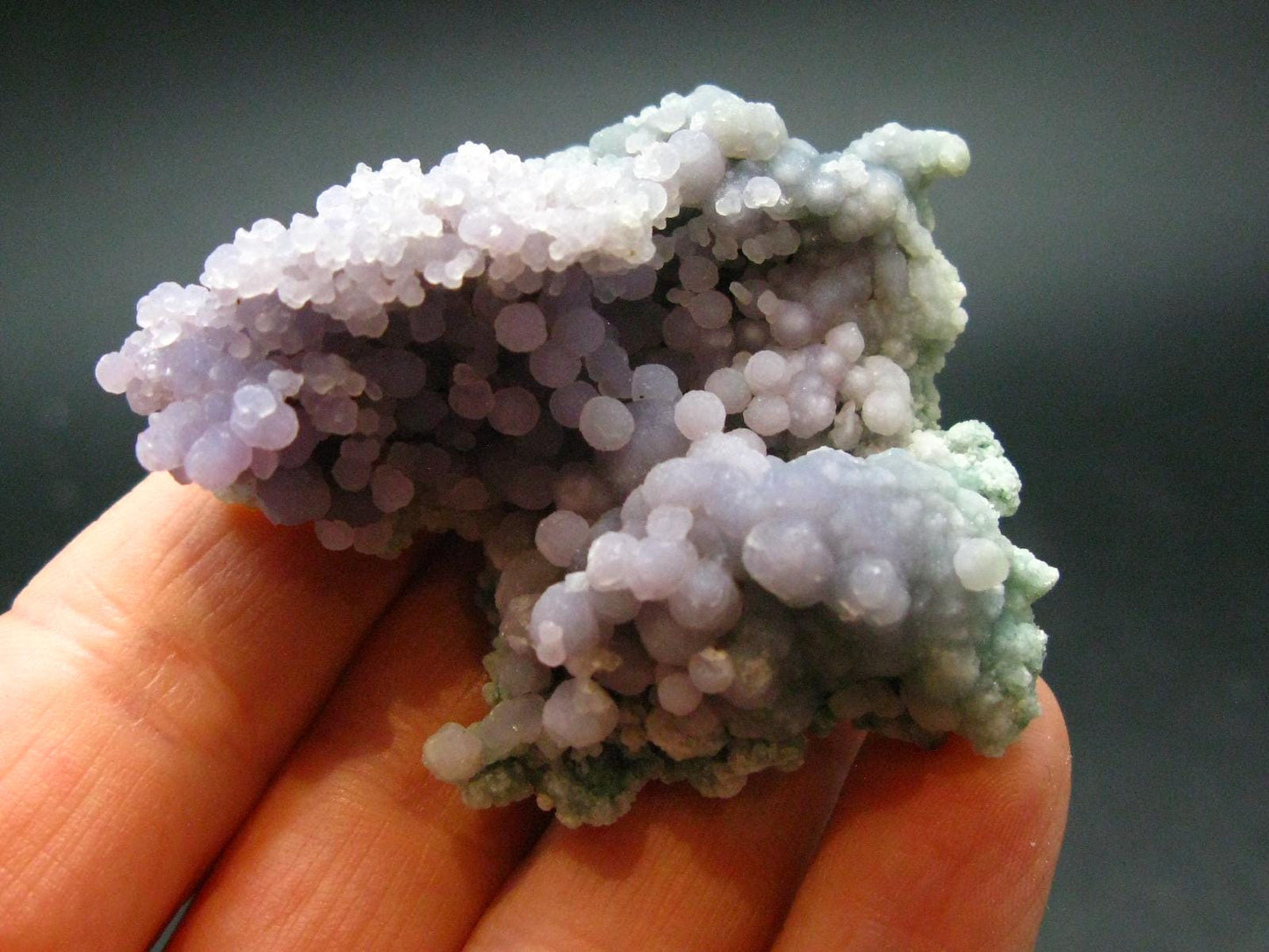 Purple Grape Agate Cluster From Indonesia - 2.1" - 28.79 Grams