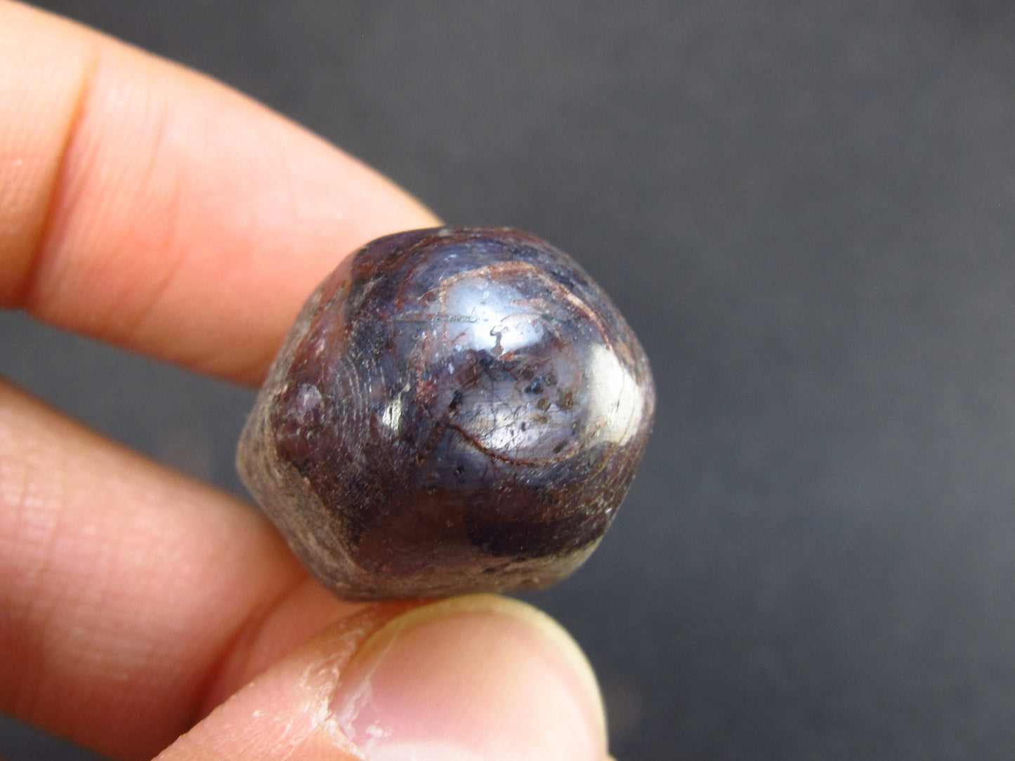 Star Ruby Crystal From India - 1.3" - 19.1 Grams