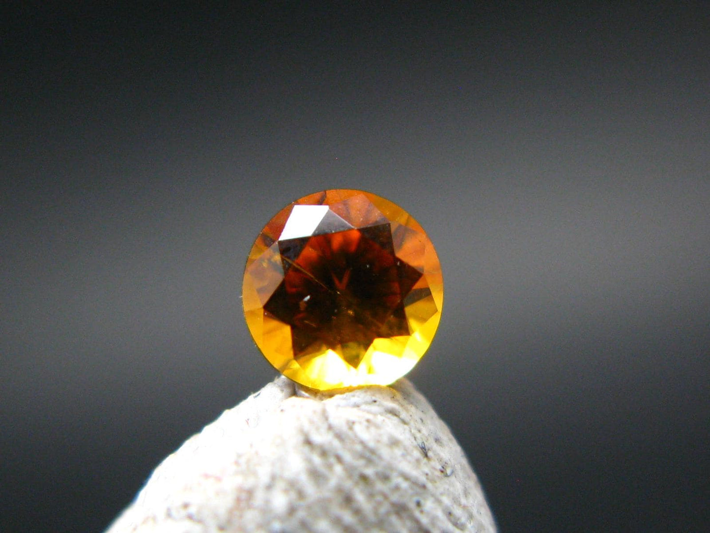 Rare Gem Clinohumite Cut Stone From Afghanistan - 0.29 Carats